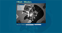 Desktop Screenshot of mattoverminder.com